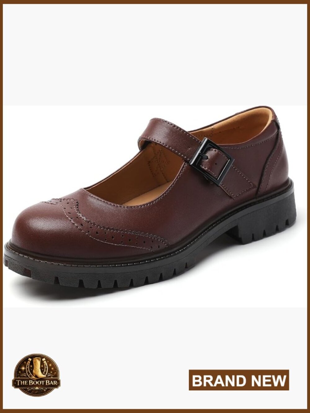 Women's Platform Mary Janes Non Slip Loafers Dressy Casual Work Shoes